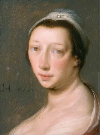 Head of a Woman, by Cornelis van Haarlem
