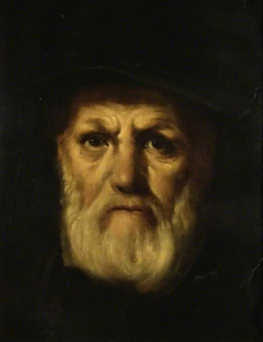 Portrait of Dirck Volckertsz. Coornhert, by Cornelis van Haarlem, oil, 1618