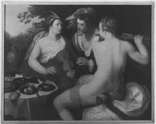 The prodigal son (Luke 15:11-13), by Cornelis van Haarlem, 1614