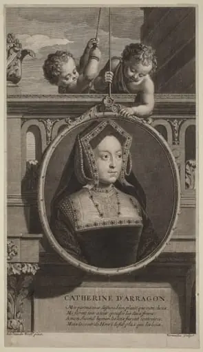 Catherine d'Arragon (Catherine of Aragon), by Cornelis Vermeulen