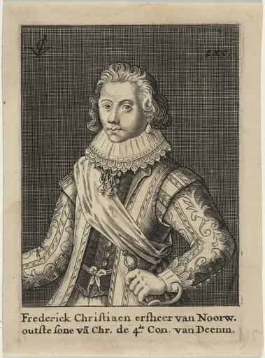 Frederick Christian III, King of Denmark and Norway, by Cornelis Visscher