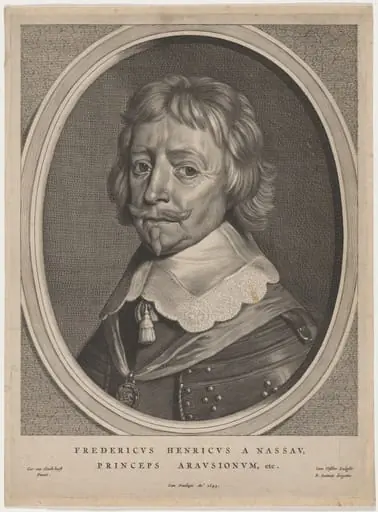 Frederick Henry of Orange, by Cornelis Visscher