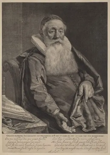 Gellius de Bouma, by Cornelis Visscher