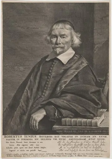 Robert Junius, by Cornelis Visscher