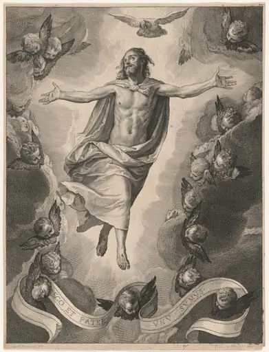 The Ascension of Christ, by Cornelis Visscher