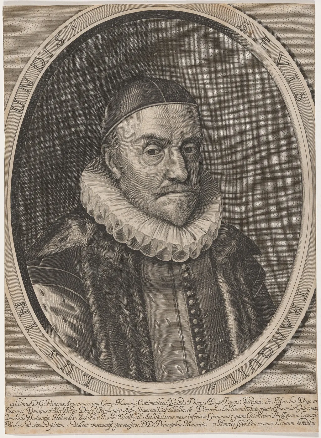 William, Prince of Orange, by Cornelis Visscher, ink, 1646
