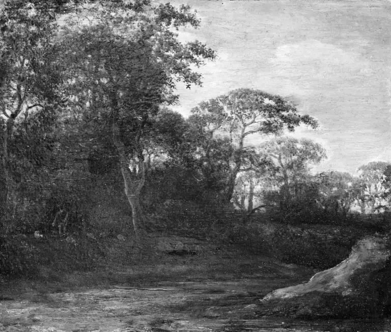 The Edge of the Wood, by Cornelis Vroom