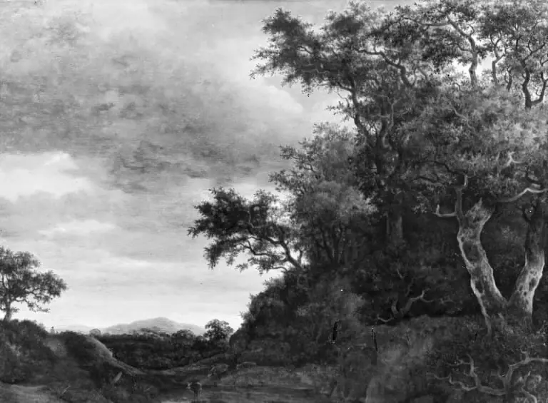 The Pool by the Hills, by Cornelis Vroom