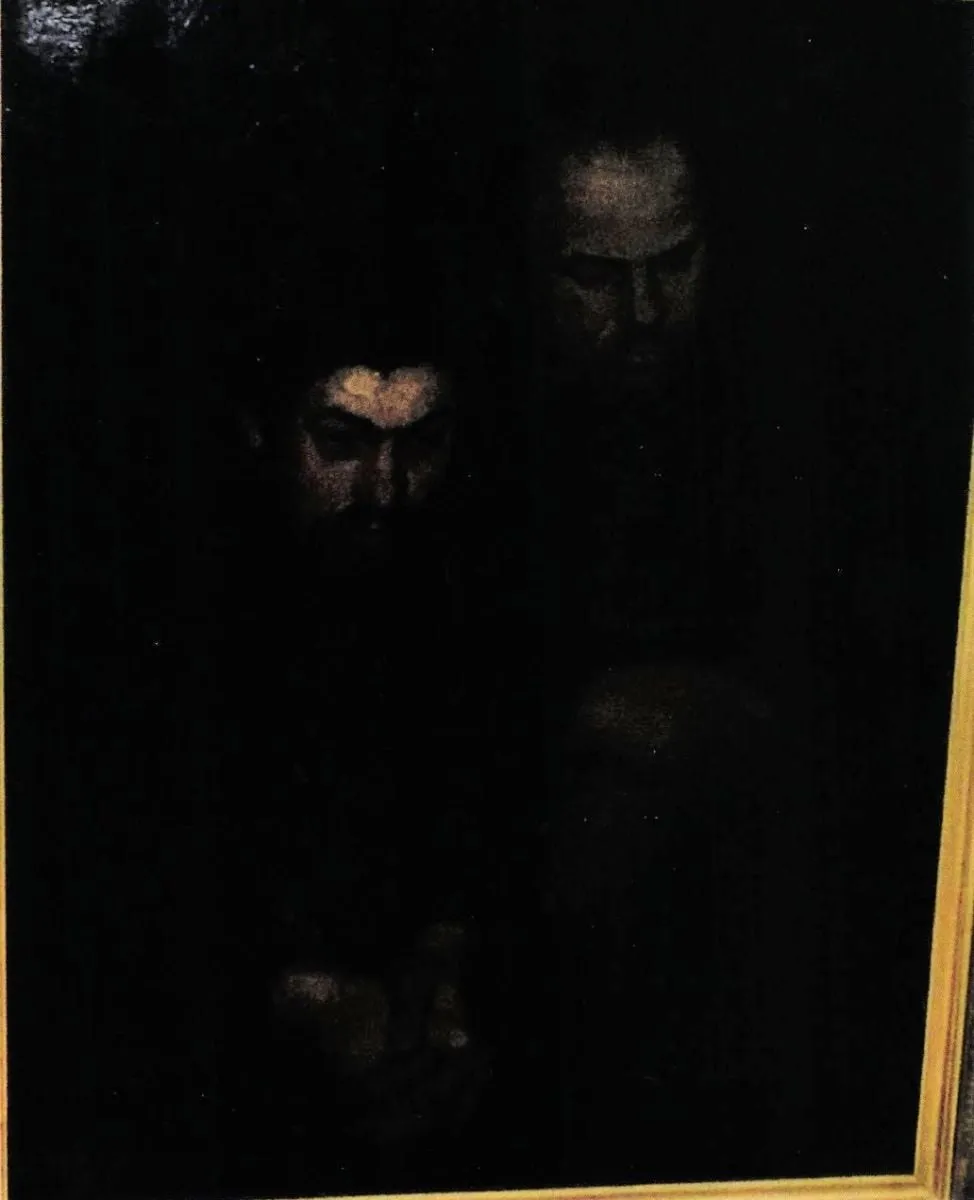 Doi călugări, by Corneliu Baba, unspecified, 1942