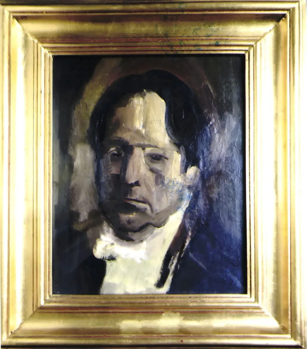 George Enescu, by Corneliu Baba, unspecified, 1985