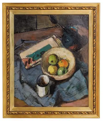 Natură statică cu mere, by Corneliu Baba