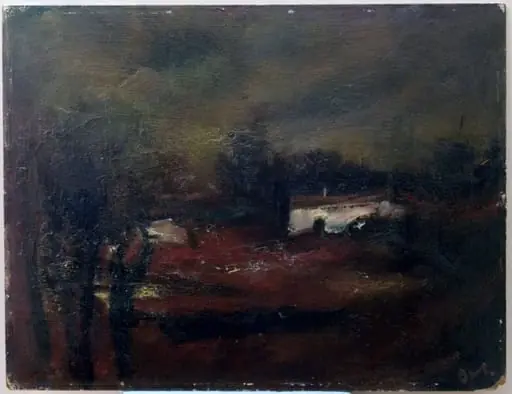Peisaj, by Corneliu Baba