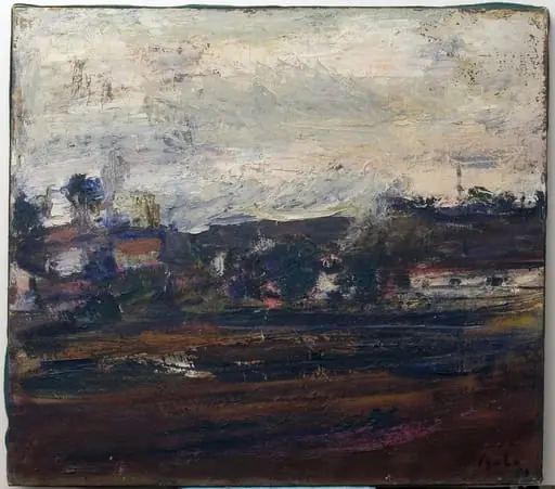 Peisaj, by Corneliu Baba
