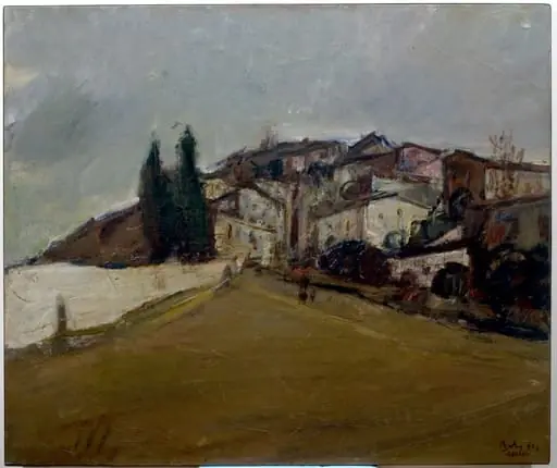 Peisaj din Assisi, by Corneliu Baba