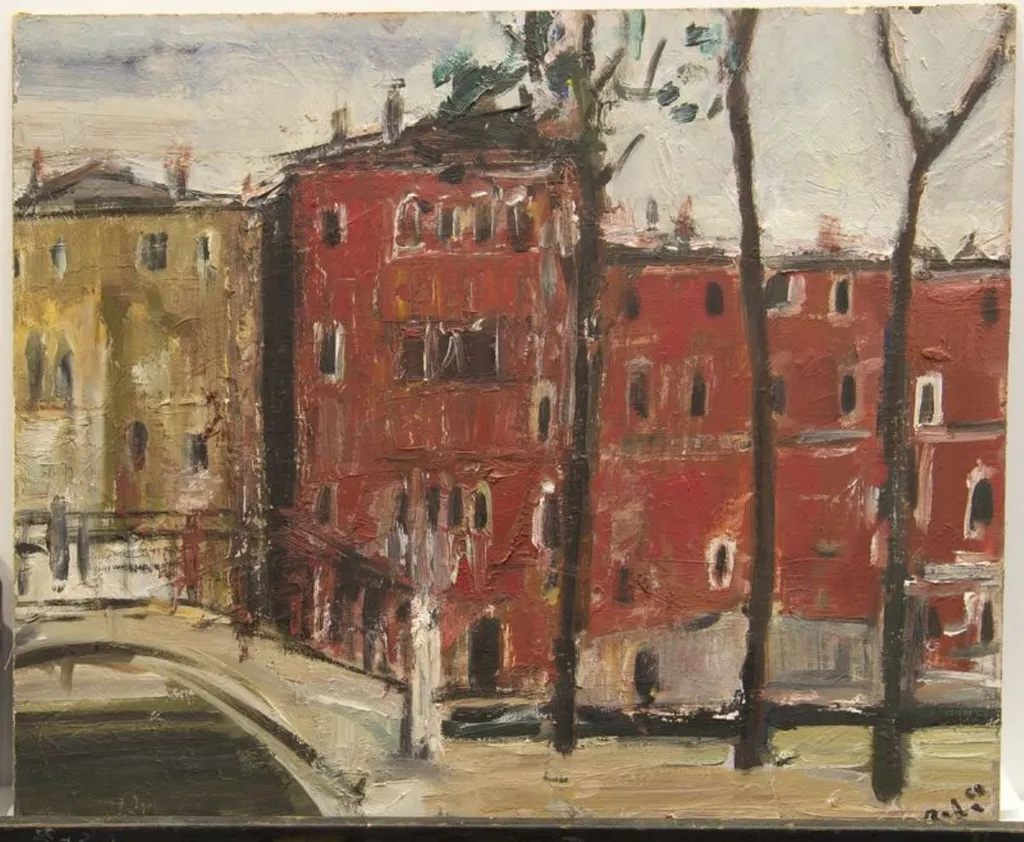 Peisaj la Veneția, by Corneliu Baba, 1969