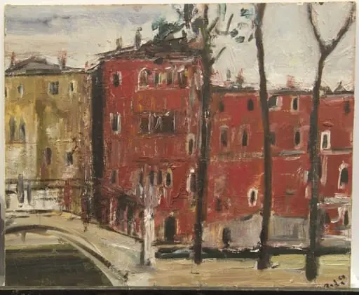 Peisaj la Veneția, by Corneliu Baba