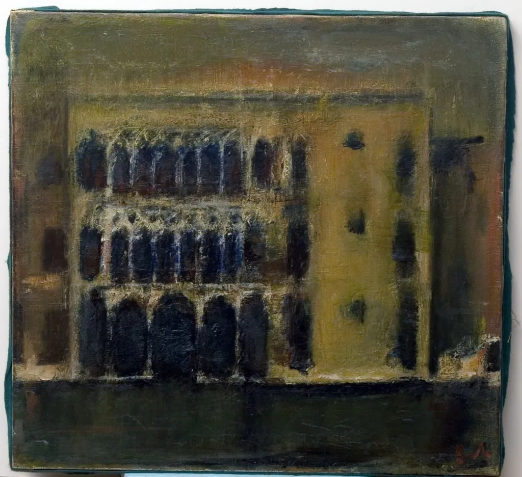 Veneția - Ca` d`Oro, by Corneliu Baba, 1970