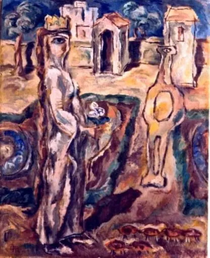 Compoziție, by Corneliu Michăilescu
