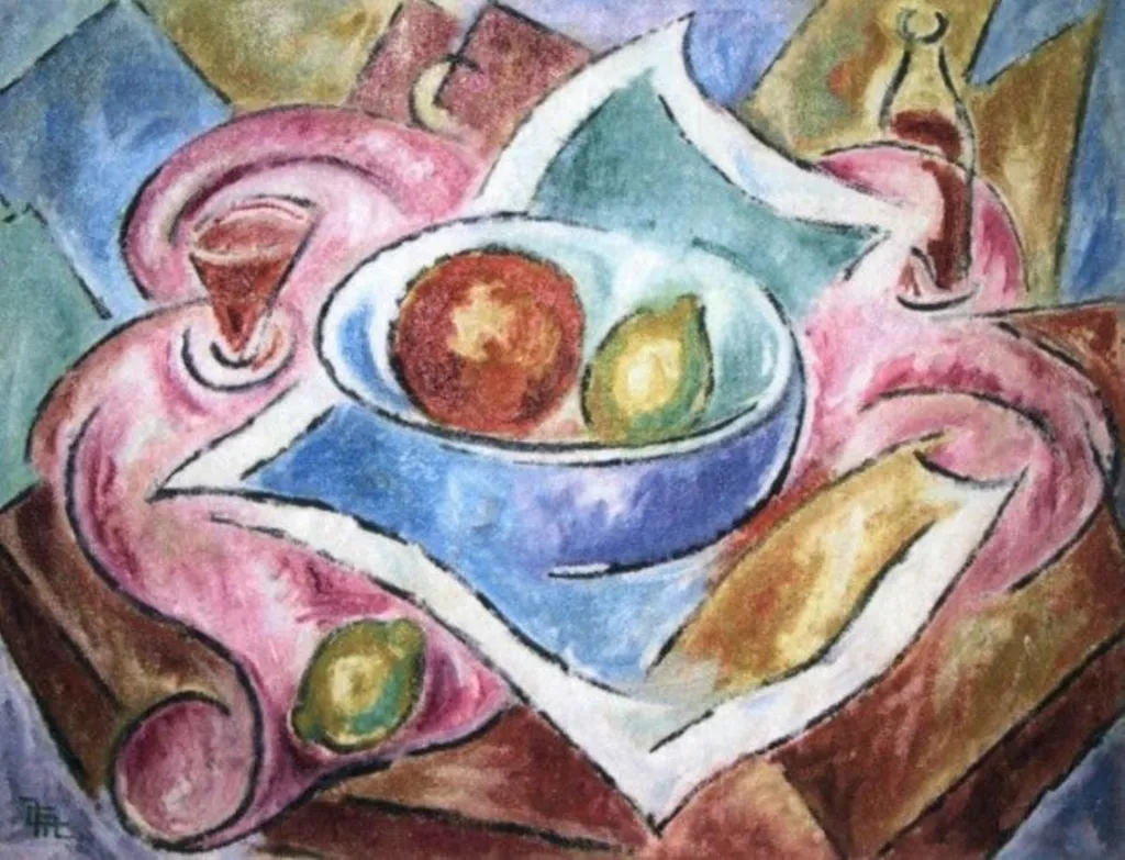 Natură statică, by Corneliu Michăilescu, unspecified, 1930