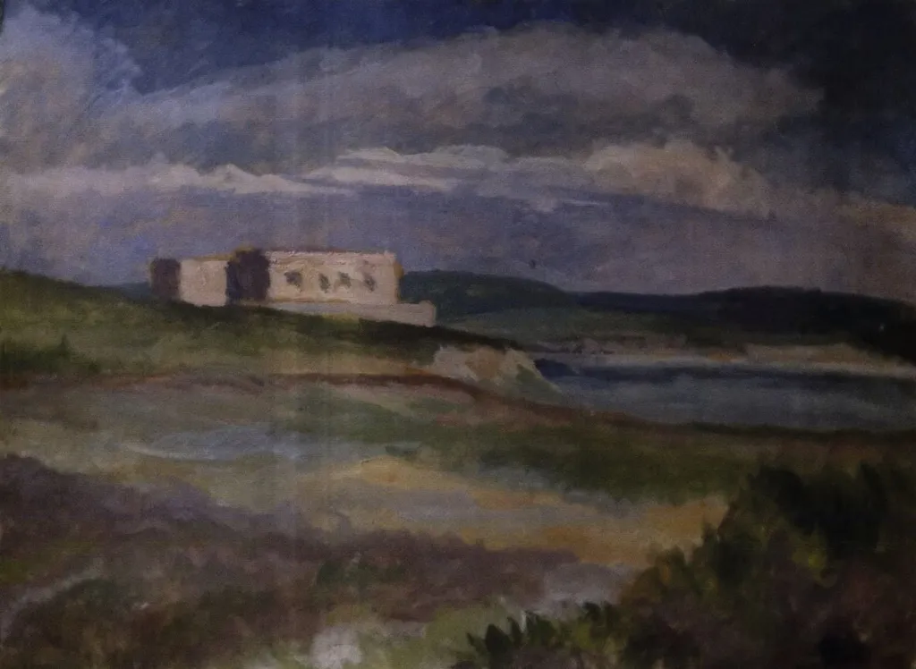 Peisaj, by Corneliu Michăilescu, unspecified, 1931