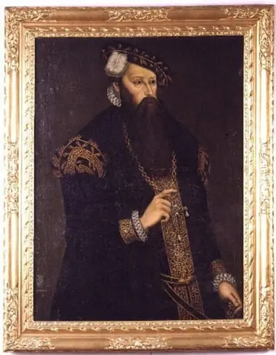 porträtt av Gustav Wasa, by Cornelius Arendtz