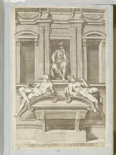 Tomb of Lorenzo De' Medici, by Cornelius Cort