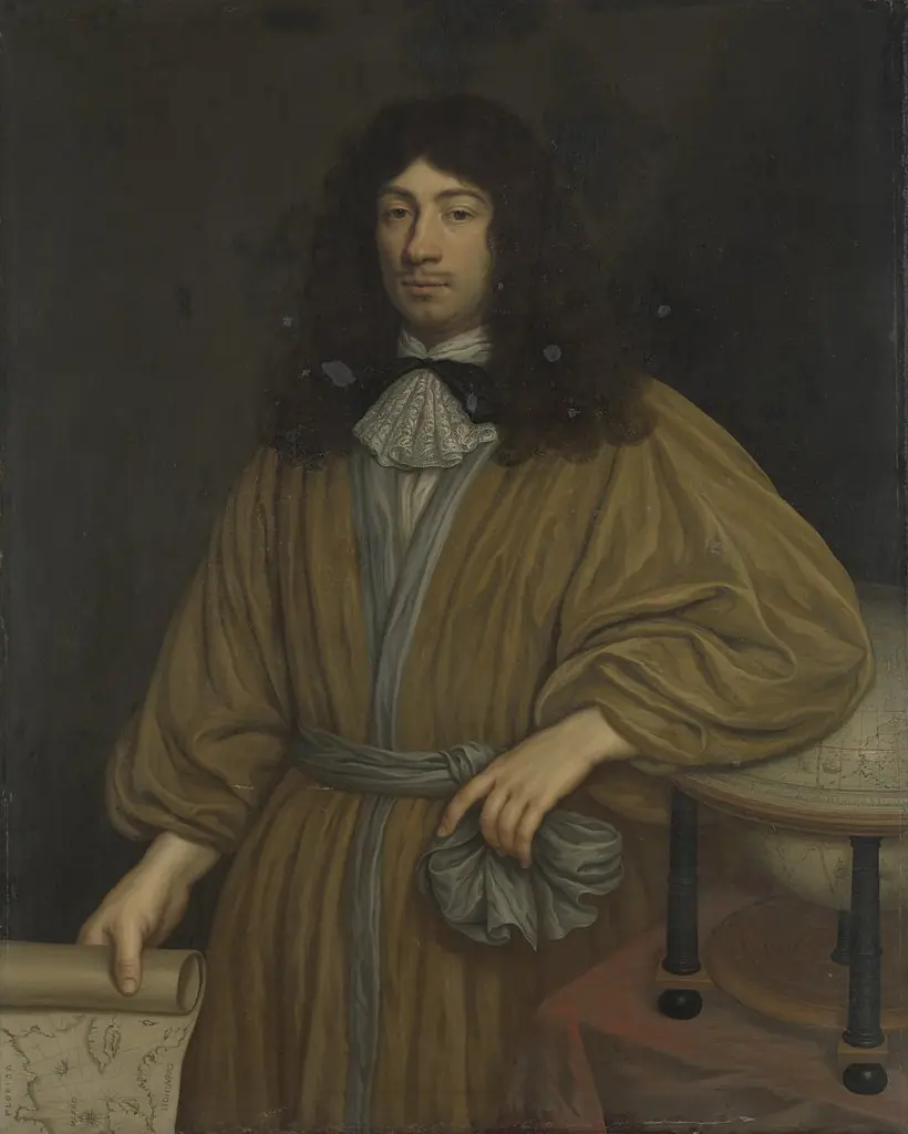 Portrait of Jan Boudaen Courten (1635-1716), lord of St Laurens, Schellach and Popkensburg. Councillor of Middelburg and director of the Dutch East India Caompany, by Cornelius Janson van Ceulen the Younger