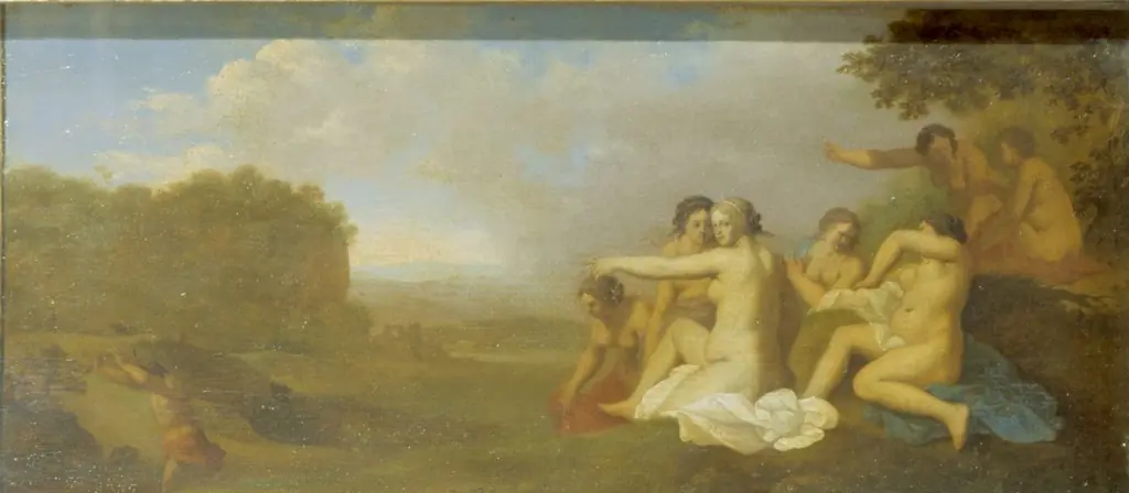 Diana and Actaeon, by Cornelius van Poelenburgh