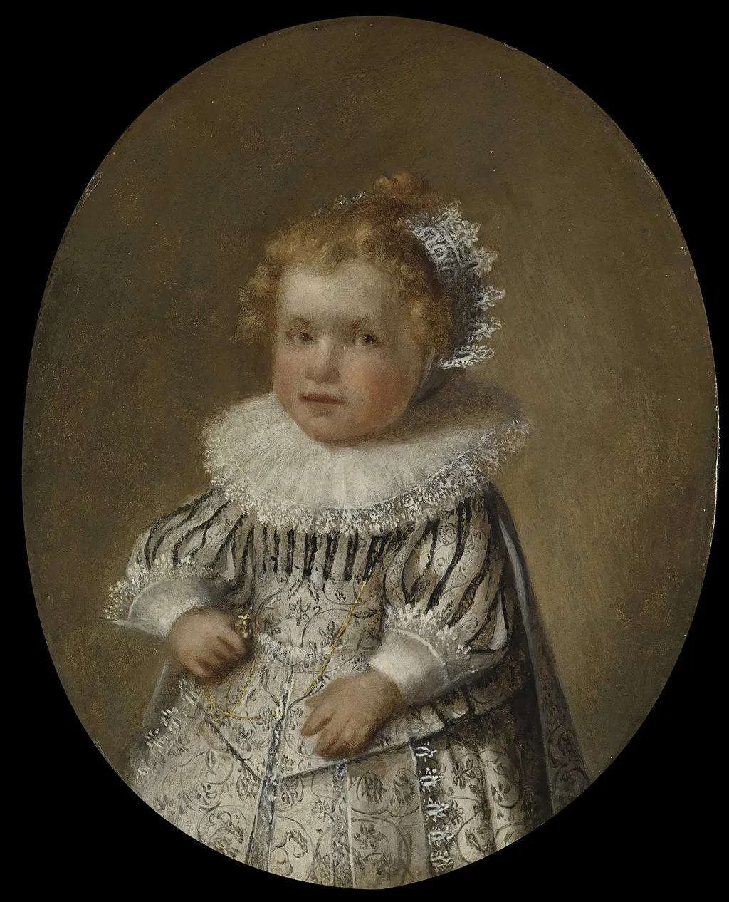 Portrait of Cornelis Cornelisz van Esch, by Cornelius van Poelenburgh, oil, 1632
