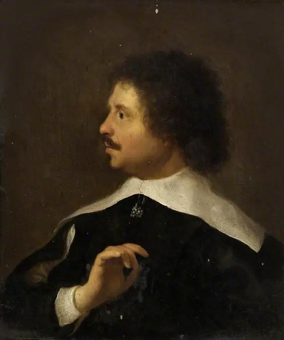 Portrait of Jan Both, by Cornelius van Poelenburgh