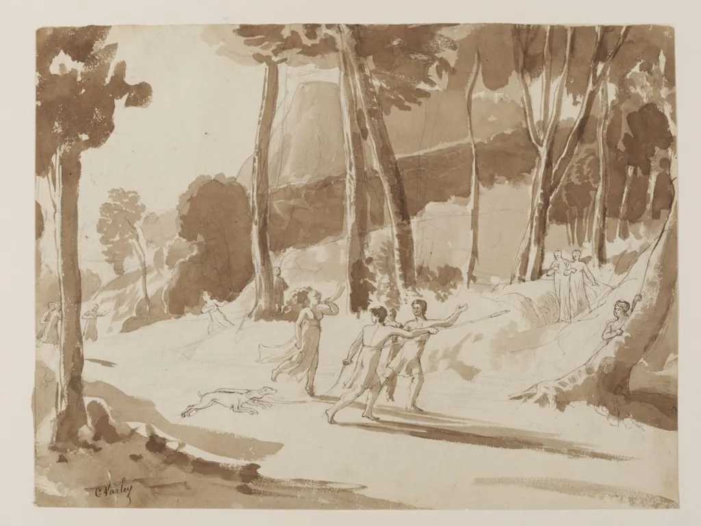 Cheerfulness, by Cornelius Varley, 1818