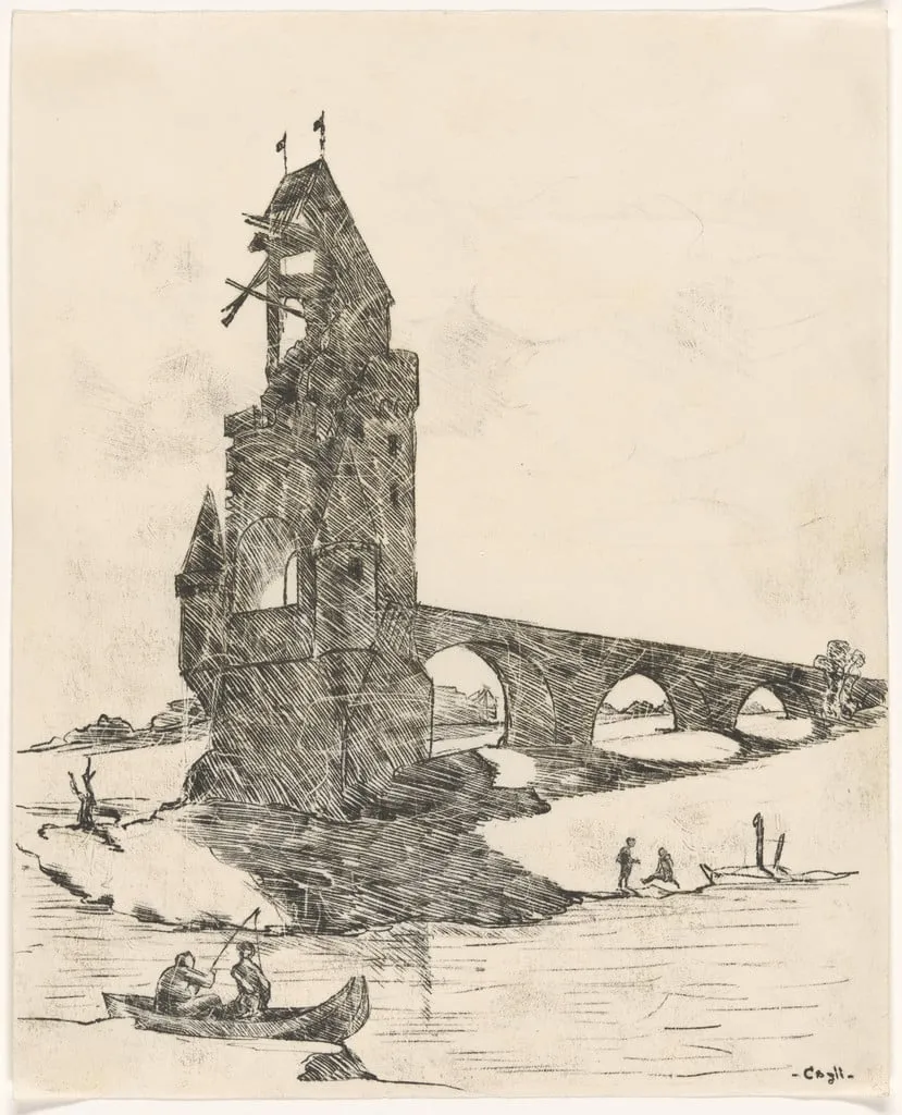 Untitled, by Corrado Cagli, 1945