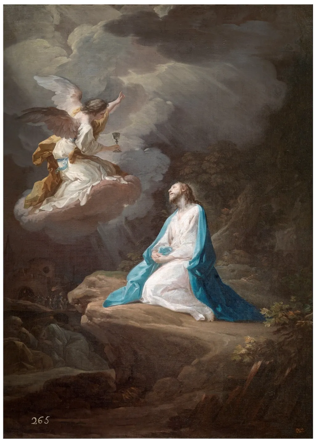 The Agony in the Garden, by Corrado Giaquinto, oil, 1754