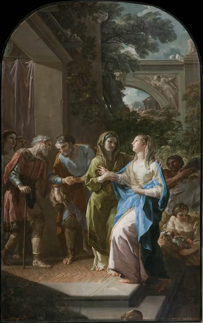 The visitation, by Corrado Giaquinto, unspecified, 1765