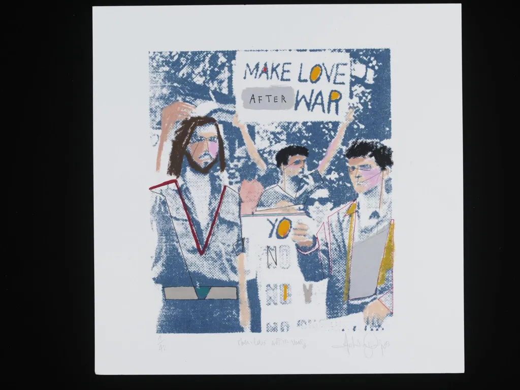 Make Love After War, by Coruzzi, 2013