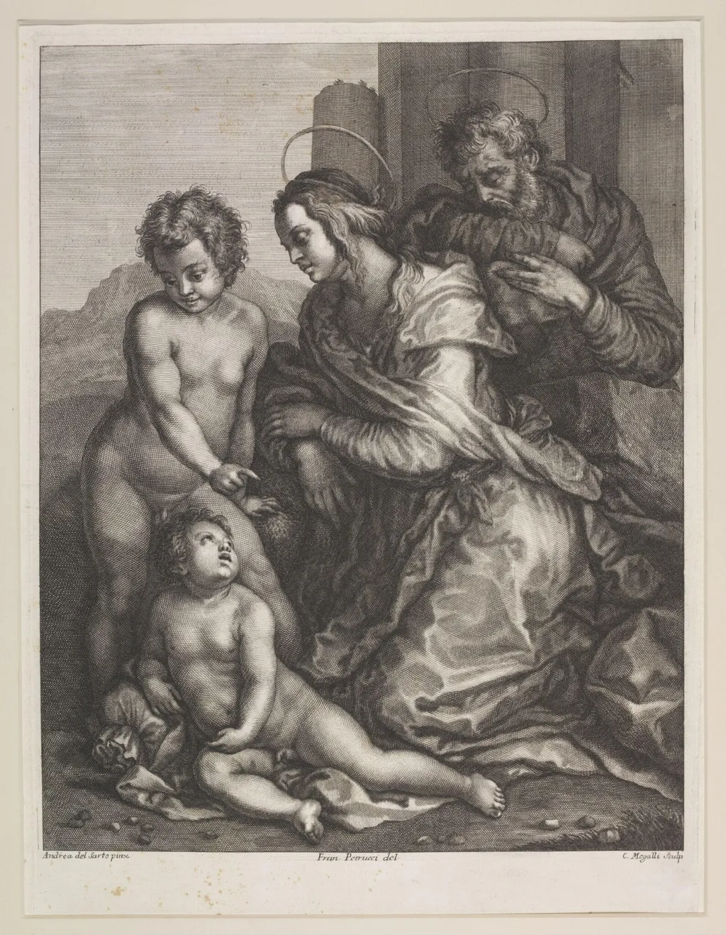 Holy Family, by Cosimo Mogalli