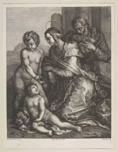 Holy Family, by Cosimo Mogalli