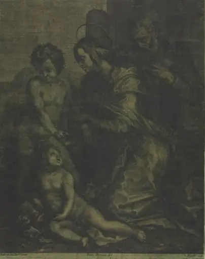 The Holy Family with Saint John, by Cosimo Mogalli