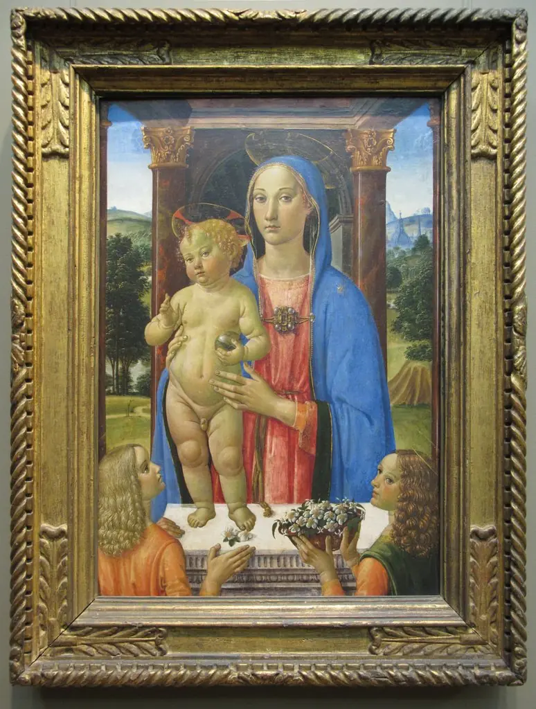 Madonna and Child with Angels