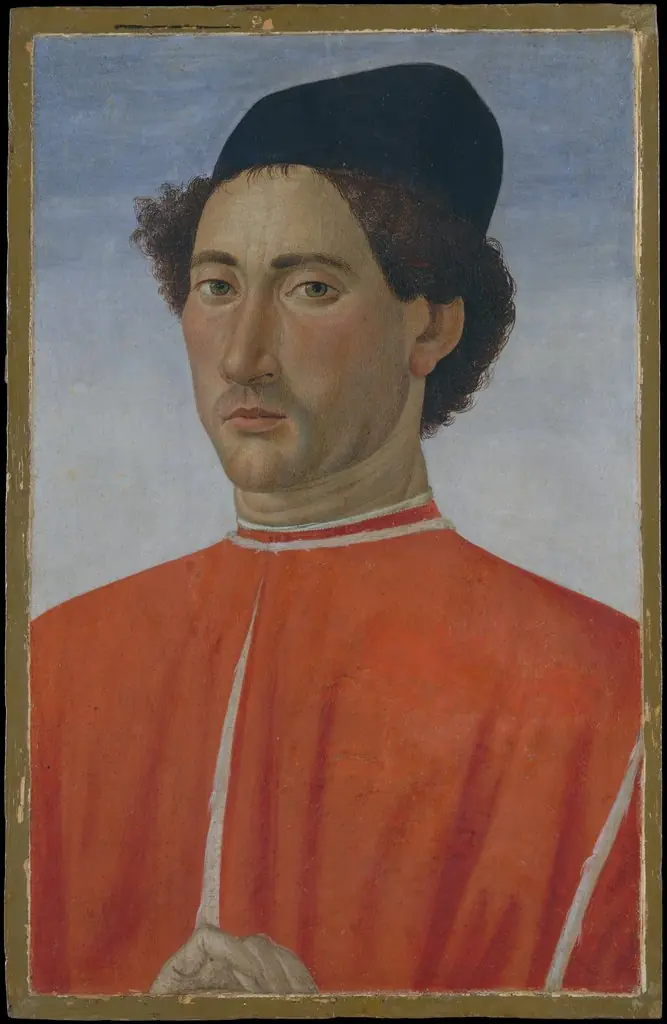 Portrait of a Man, by Cosimo Rosselli
