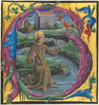 Saint Francis Receiving the Stigmata, by Cosimo Tura