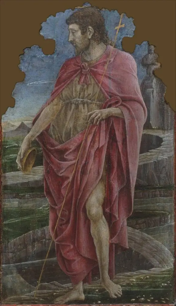 Saint John the Baptist, by Cosimo Tura