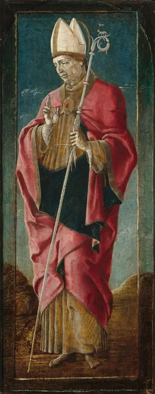 Saint Louis of Toulouse, by Cosimo Tura