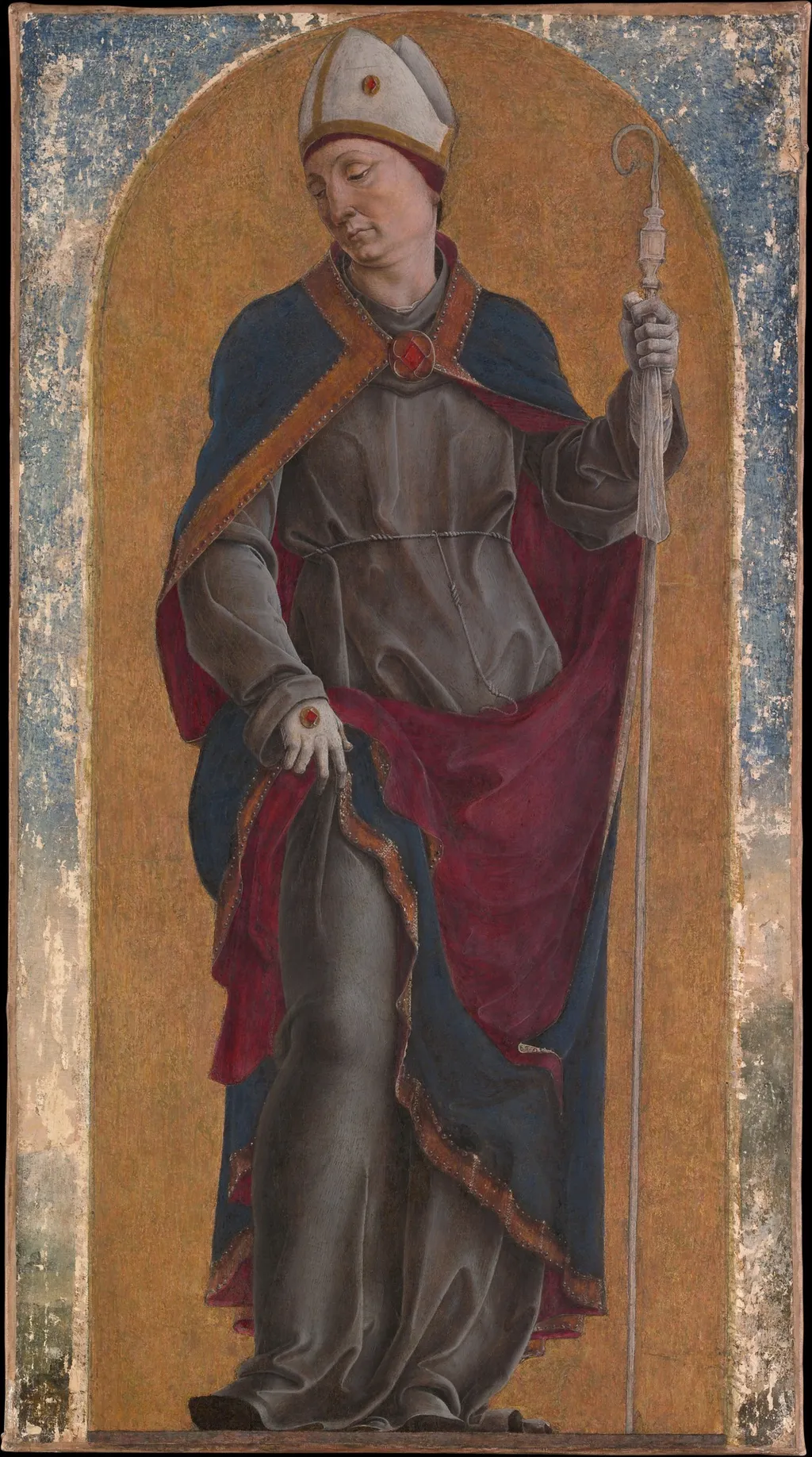 Saint Louis of Toulouse, by Cosimo Tura, unspecified, 1492