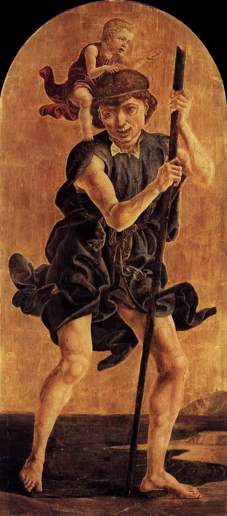 St Christopher, by Cosimo Tura