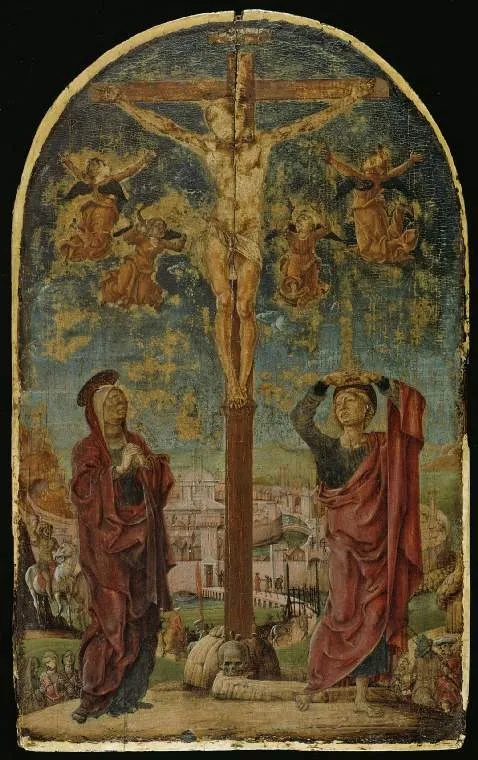 The Crucifixion, by Cosimo Tura, unspecified, 1450