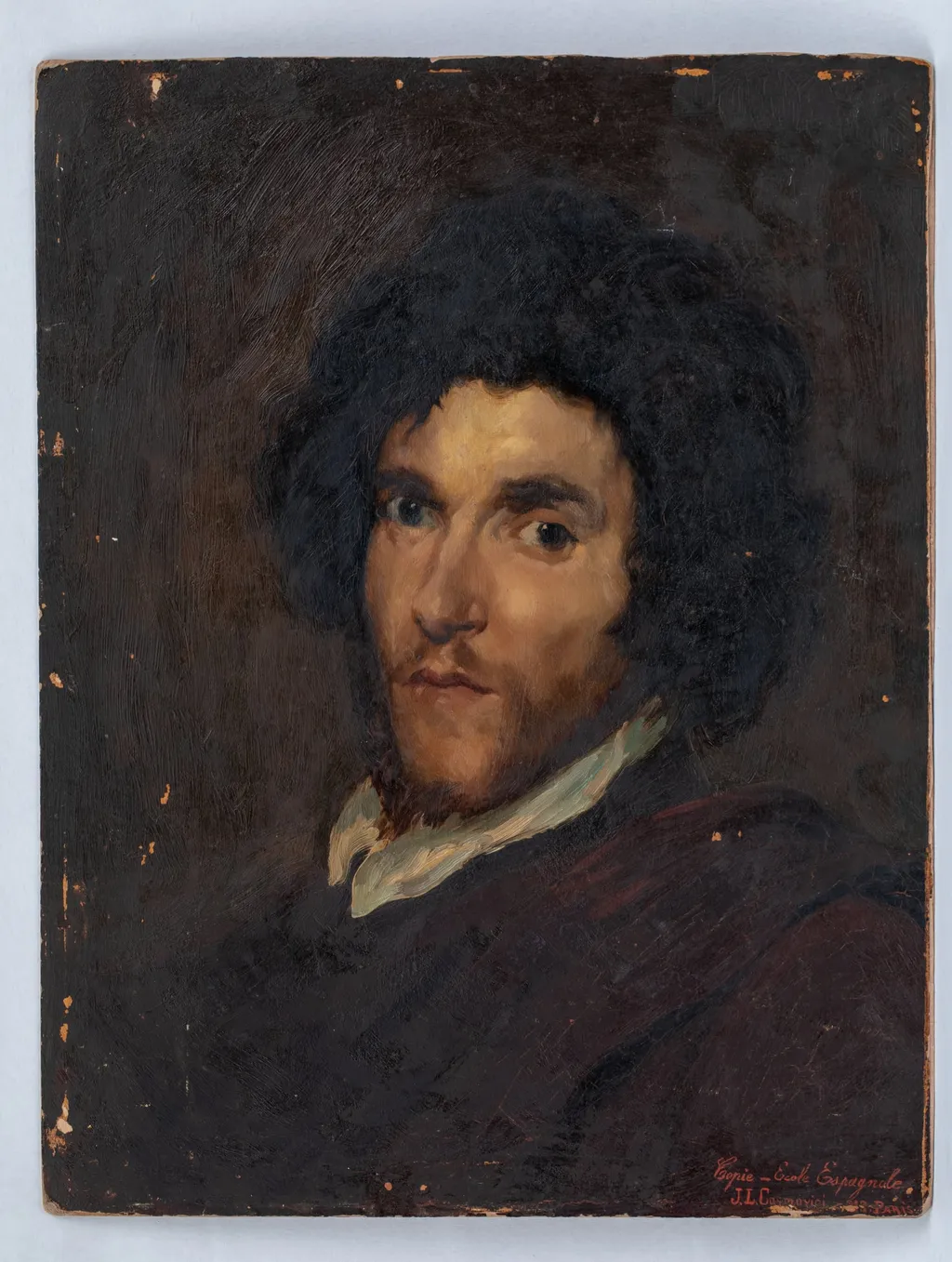 Profil de bărbat, by Cosmovici Ion, unspecified, 1912