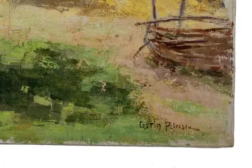 Peisaj de țară, by Costin Petrescu