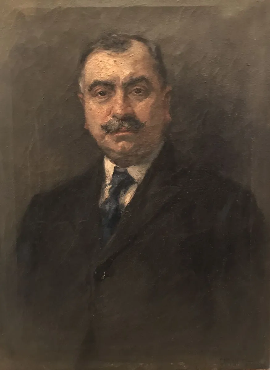 Portretul lui Constantin Chihodariu, by Costin Petrescu, unspecified, 1922