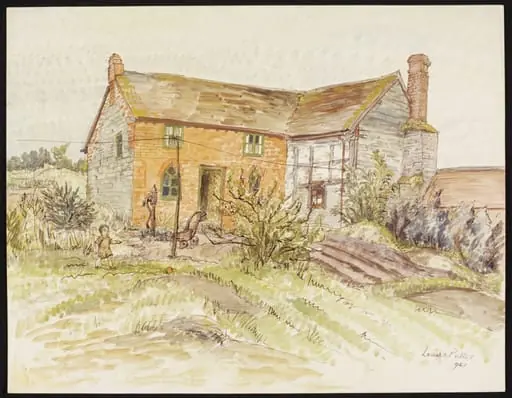 Cottages near Hopton